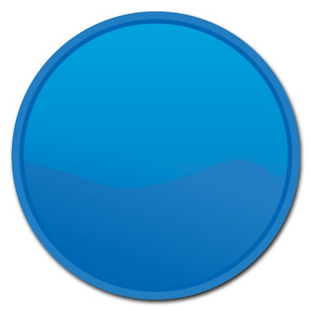 Signmission Blue Circle Vinyl Laminated Decal D-8-CIR-Blue